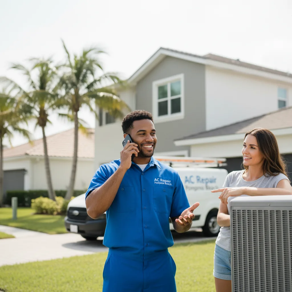 AC Repair Pompano Beach customer support in Alvordton